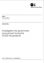 Investigation into government procurement during the COVID-19 pandemic: Summary